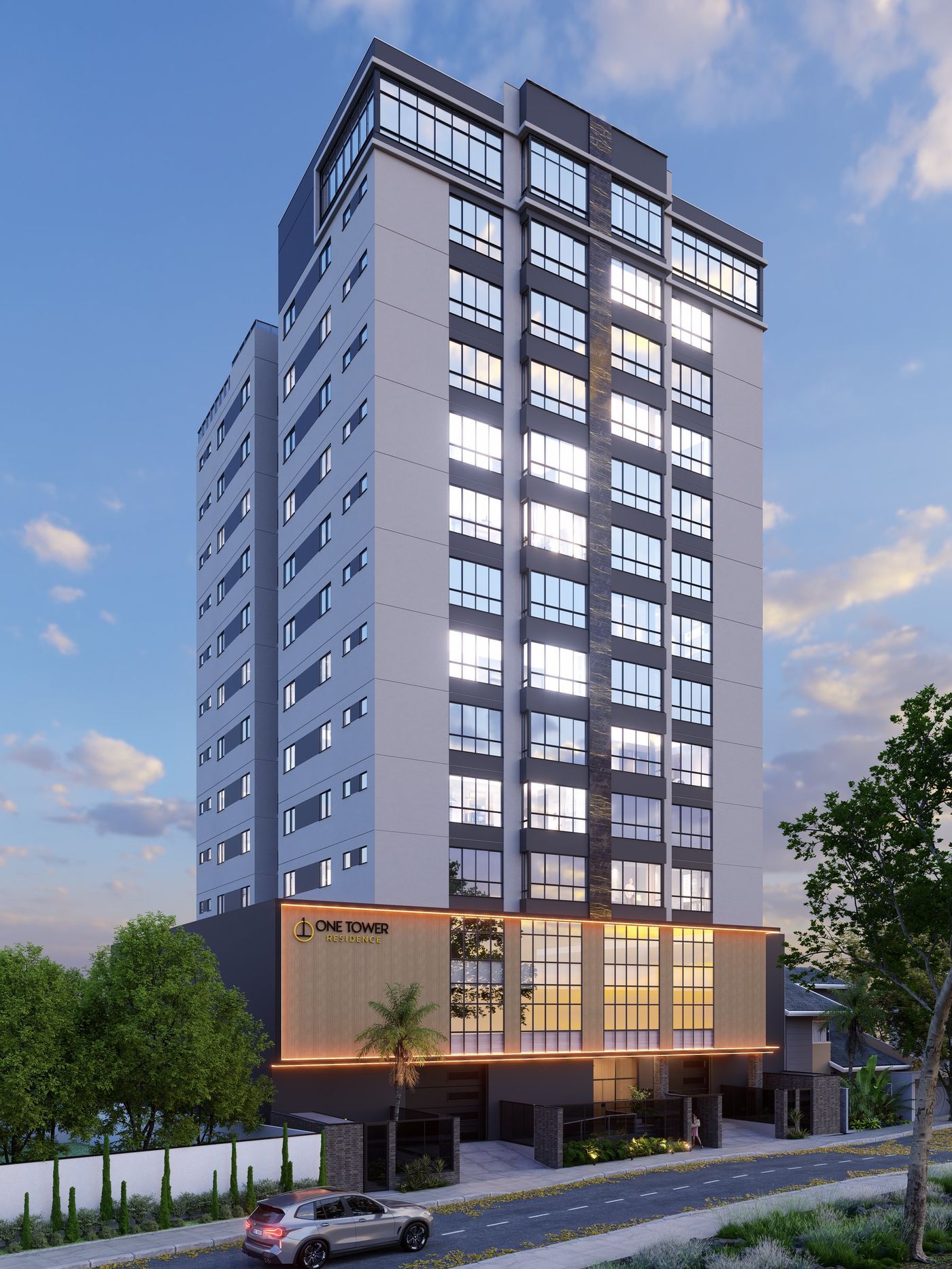 Fachada do One Tower Residence